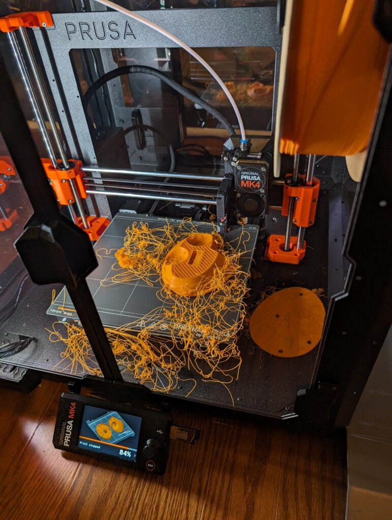 Printer spaghetti